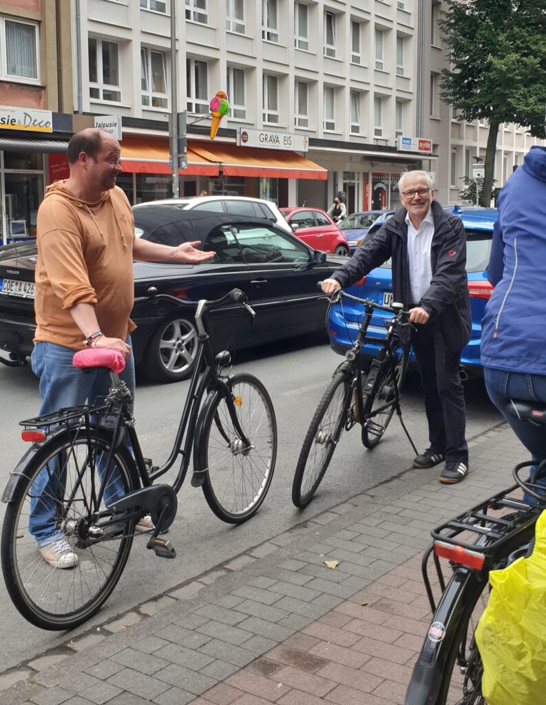 Carsten Peters mit Peter Todeskino