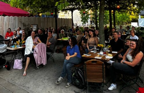 Mitgliederversammlung der GRÜNEN in Münster. Foto: Ali Saker