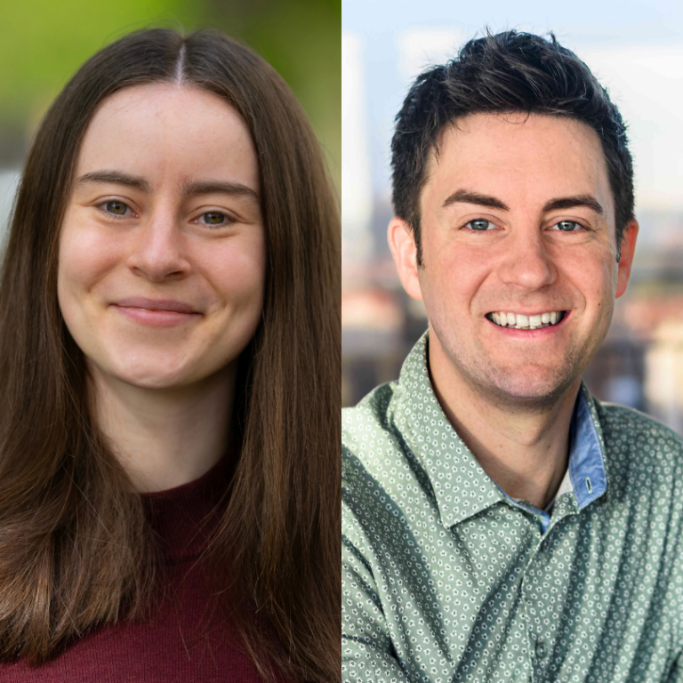 Rosa Domm und Philipp Mathmann